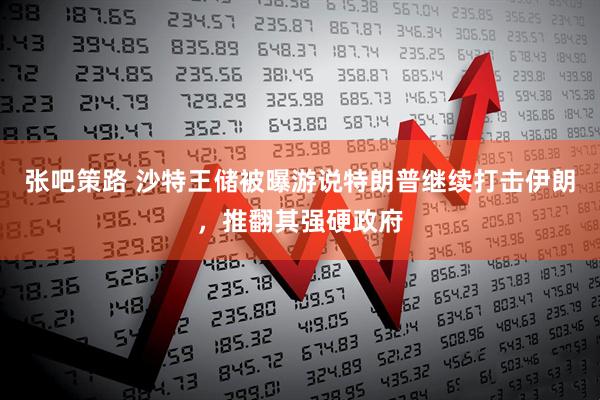 张吧策路 沙特王储被曝游说特朗普继续打击伊朗，推翻其强硬政府