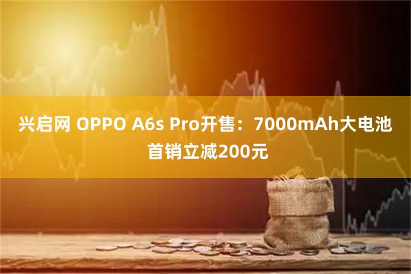 兴启网 OPPO A6s Pro开售：7000mAh大电池 首销立减200元