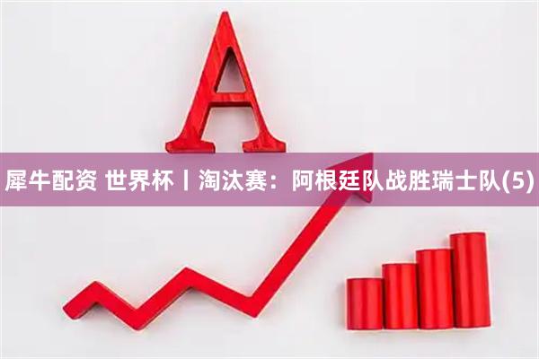 犀牛配资 世界杯丨淘汰赛：阿根廷队战胜瑞士队(5)